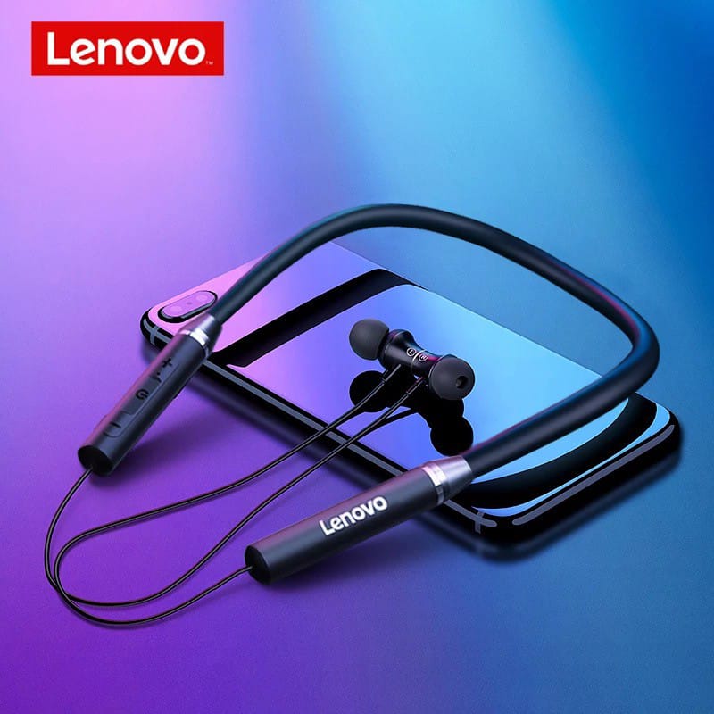 Lenovo HE05X Neckband Earphones – Sports & HD Sound